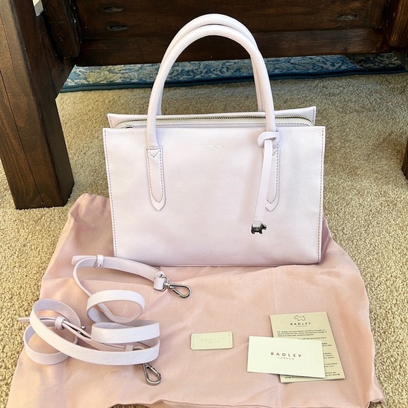RADLEY LONDON lavender blush leather crossbody